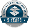 Suzuki 5 Year Unlimited KM Warranty